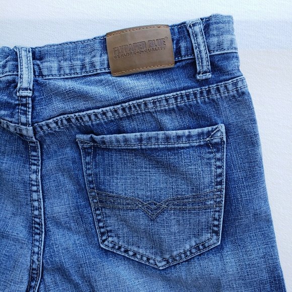 Girl's Flypaper Blue Jeans Adjustable Waist Straight Leg Size 16 - Picture 3 of 8